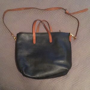 Madewell zip top transport carryall